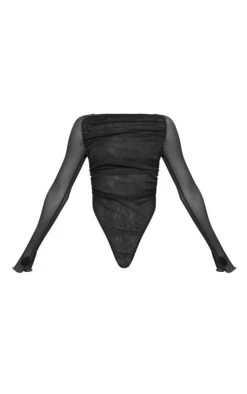 Body En Mesh Noir Froncé à Manches Longues Et Col Ras 11 Body En Mesh Noir Froncé à Manches Longues Et Col Ras -Logic || Zero Soldes Magasin 02850f9f4d3636caf06cd5e2d89d8c8801f9c71d cnd1681 5