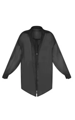 Chemise Texturée Noire à Boutons Dans Le Dos -Logic || Zero Soldes Magasin 05648e2a2e46e0074b0f2336907532f7f699568e cne6014 5