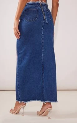 Jupe Longue En Jean Indigo Très Délavé Taille Basse -Logic || Zero Soldes Magasin 06ad01903aff39d619b8a8342e54776d4b953811 cnd9380 3