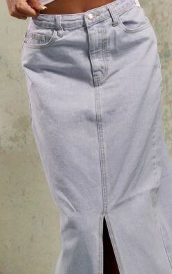 Jupe Longue En Jean Bleu Clair Délavé à Fente Large -Logic || Zero Soldes Magasin 073aeb6c36ce34abdf3c97aeb9cab6bf248f6a18 cnd8400 4