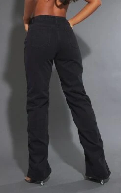 Jean Droit Froncé Délavé Noir -Logic || Zero Soldes Magasin 089cb96218e0ba5ef8371c50ab627bd28fe6ef56 cnb4422 3