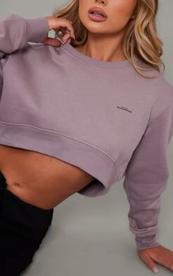 PRETTYLITTLETHING Sweat Court Côtelé Taupe Foncé Délavé 10 PRETTYLITTLETHING Sweat Court Côtelé Taupe Foncé Délavé -Logic || Zero Soldes Magasin 08ee18cfdda537d2d957a81ed6a75ea1f7b5e479 cnc9094 4