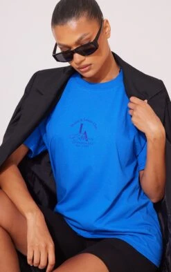 T-shirt Bleu Cobalt Imprimé Health & Leisure -Logic || Zero Soldes Magasin 0bdcaec82dd5208fb7e418d7a05d6da4674ad1cc cnf1496 4