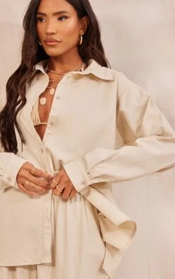 Chemise Oversize En Effet Lin Gris Pierre à Boutons -Logic || Zero Soldes Magasin 10eb4e49db34939384849e2fe6925ecafdb17f62 cnd9482 4