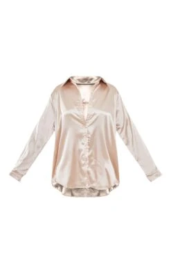 Chemise Satinée Champagne Boutonnée Devant -Logic || Zero Soldes Magasin 129d9778de5d7567e9923bb38197728ee19f5016 clu6892 5