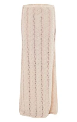 Jupe Droite Longue Beige En Jersey Texturé -Logic || Zero Soldes Magasin 1bd964d039e1a517ab5e5e89babc5b02956eacbe cne3942 5