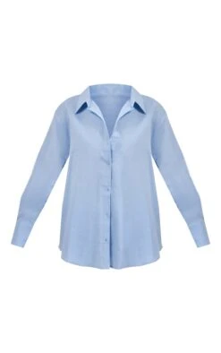 Chemise Oversize En Effet Lin Bleu -Logic || Zero Soldes Magasin 22c9e789a25ab9becb46802733021483a3b4c847 cnd6486 5