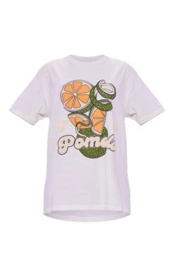 T-shirt Crème à Imprimé Pomelo -Logic || Zero Soldes Magasin 25613068d321cecc92344f9e321285e00236d587 cne1993 5