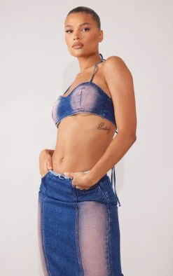 Jupe Longue En Jean Indigo Très Délavé Taille Basse -Logic || Zero Soldes Magasin 30dc30b405f12b923c75b7a6dca3d7681e851371 cnd9380 4