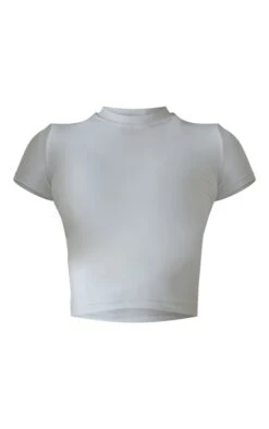 T-shirt Sculpt Gris Clair à Détail Contours Et Manches Courtes -Logic || Zero Soldes Magasin 35a2c7fb8b1263d40d261890b0b61c84f3c91fb3 cnd9690 5