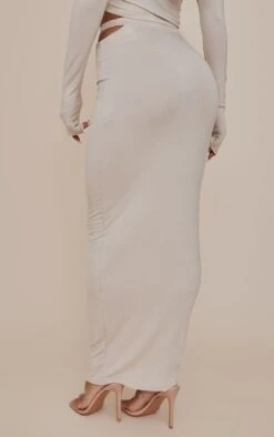 Logic Jupe Longue En Jersey Gris Pierre à Découpes -Logic || Zero Soldes Magasin 372fde5ca674b6007a56405ad52a1b0e975d2524 cnd7419 3