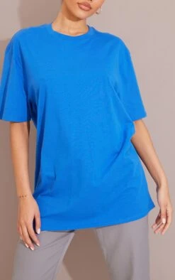 T-shirt Oversize En Coton Biologique Bleu Cobalt -Logic || Zero Soldes Magasin 39fe57c36a72c12839140a93cfb380df97a92234 cms8134 4