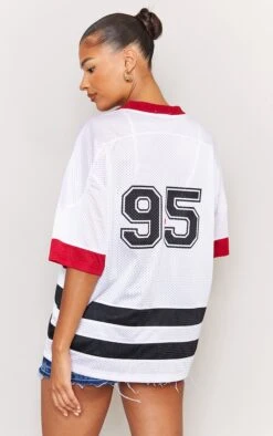 T-shirt En Mesh Blanc Imprimé "California" à Manches Courtes -Logic || Zero Soldes Magasin 3b443e480b6afe8d5e1382b168db4941fd34eb11 cne2042 4