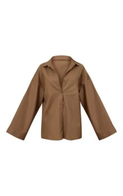 Chemise Oversize En Maille Tissée Kaki à Manches Ballon -Logic || Zero Soldes Magasin 41fcf6a5cc603be0306b297b49b9c725731af6d8 cne0236 5