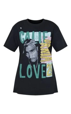 Bravado T-shirt Noir Imprimé Tupac Cali Love -Logic || Zero Soldes Magasin 43a42f66c57f8b0ba3ab91bc4b8da3e8df75885c cmy1729 5