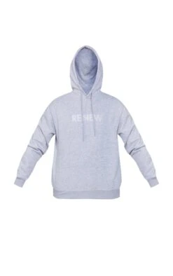 Renew Hoodie Oversize Gris à Slogan Brodé 15 Renew Hoodie Oversize Gris à Slogan Brodé -Logic || Zero Soldes Magasin 4432b6ddd26d3056f8221268a00533cc89966722 cnc1183 7