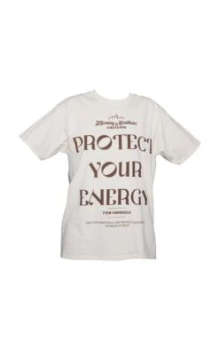 T-shirt Gris Pierre Imprimé Protect Your Energy -Logic || Zero Soldes Magasin 488e42f94c230da4a714bf94b7df36a696cc958d cnc9180 5