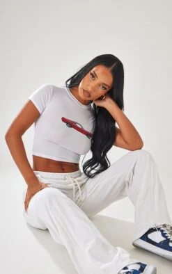 T-shirt Court Ajusté Blanc Imprimé Voiture -Logic || Zero Soldes Magasin 4b65aa0e9e3de5480105f7049bdf067444d5b8b0 cnd6083 3