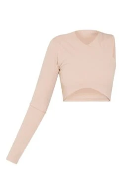 Crop Top Cache-coeur Asymétrique Gris Pierre à Manche Longue Unique -Logic || Zero Soldes Magasin 4d79e885778ad2a9b9a59605f4d7f6095529336d cna8138 5