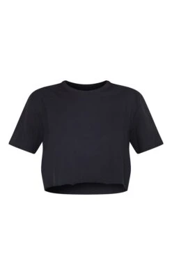 T-shirt Court Oversize En Coton Biologique Noir -Logic || Zero Soldes Magasin 4f9e61eb352fab3b8f8c80f2bb97cb32c1da4fff cms8190 5