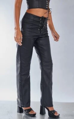 Jean Droit En Denim Enduit Noir à Lacets 7 Jean Droit En Denim Enduit Noir à Lacets -Logic || Zero Soldes Magasin 504555dab8ce8902731e90e5f2436fe2f051ef9b cna7306 2