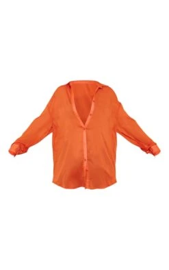 Chemise Texturée Rouille à Boutons Dans Le Dos -Logic || Zero Soldes Magasin 53cbac468024e0d26c50af0626debbae7b3c6cae cne3247 5