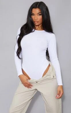 Essentiel Body Manches Courtes Blanc à Col Ras