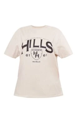 PRETTYLITTLETHING T-shirt Gris Pierre à Imprimé Hidden Hills -Logic || Zero Soldes Magasin 56ac41c0f718a4a72a4f778ca8379942d3907aa1 cne9078 5