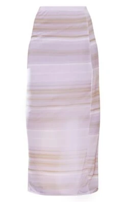 Logic Jupe Longue Moulante En Acétate Lilas Nouée à Imprimé Rayures -Logic || Zero Soldes Magasin 5bc4faf2ea362a519f9bd3ba098b1166bdbfa88a cne3868 5