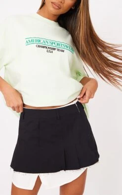 T-shirt Menthe à Imprimé American Sportswear En Relief -Logic || Zero Soldes Magasin 5e4e6caf670ed83ba7b0afea39c248fcd0b3ff88 cne3387 4