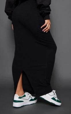 Jupe Longue Côtelée Noire à Cordons Ajustables Sur La Taille -Logic || Zero Soldes Magasin 631f9936930148a58fd0d5fc4fe73e005fbe0a49 cnc8578 3