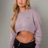 PRETTYLITTLETHING Sweat Court Côtelé Taupe Foncé Délavé -Logic || Zero Soldes Magasin 63a0452a121406f18babfa2eadf73a9ea42f8541 cnc9094 1