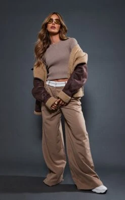 Zero T-shirt Côtelé Taupe Javélisé -Logic || Zero Soldes Magasin 65db1121cf4b997b3a70988994dbfdd714481ee1 cnc1348 3