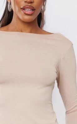 Top Long En Jersey Sable à Manches Longues Et Dos échancré -Logic || Zero Soldes Magasin 6ab8cfd0e042b421ddf0aa49975a702dd507297b cnc4476 4