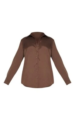 Chemise Manches Longues Café Au Lait Oversize -Logic || Zero Soldes Magasin 6be81e459bf854a021c65a17f50d61d23de1b606 cmq1442 5