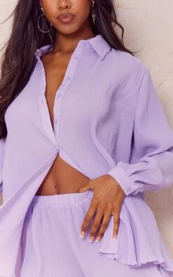 Chemise Oversize Lilas Plissée à Boutons Devant 10 Chemise Oversize Lilas Plissée à Boutons Devant -Logic || Zero Soldes Magasin 6cea756c2054e75f9dca18b96675091f3c8c08a9 cna0638 4