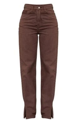 Jean Droit Marron à Ourlet Fendu -Logic || Zero Soldes Magasin 6d7b9fd395bbd8c3b85c51439a3237d41f1cc4b3 cmo4478 5