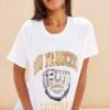 T-shirt Blanc à Slogan San Francisco -Logic || Zero Soldes Magasin 6fbc28a5be9cc92fcf77704751b9d0b36338fc6c cnd2883 1