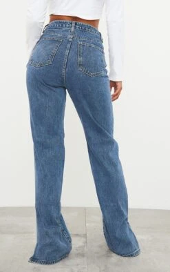 Jean Bleu Effet Vintage à Ourlet Fendu -Logic || Zero Soldes Magasin 704fc3cff1db2356662ee4256981cbd0a7274648 cmm6580 3