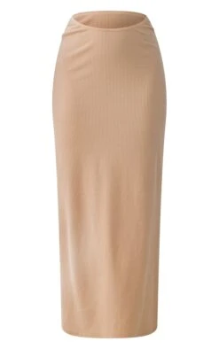 Logic Jupe Longue Côtelée Crêpée Gris Pierre à Taille Incurvée -Logic || Zero Soldes Magasin 77556ca7eb859d37bb06c0166911eed358fb841d cnd3705 5