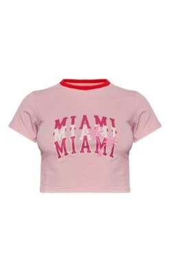 T-shirt Court Ajusté Rose à Imprimé Miami -Logic || Zero Soldes Magasin 8c9ccbeb5796dda01cc0d733724ac0639c6f93b3 cne8986 5