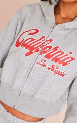 Hoodie Gris Zippé Imprimé California -Logic || Zero Soldes Magasin 8e13d55bcfffc1a8f5ebba2df030313fc84fde22 cne5969 4