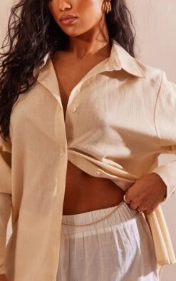 Chemise Oversize En Effet Lin Gris Pierre -Logic || Zero Soldes Magasin 9119e5877205aaa30d098128907e696847c5aaae cnd6488 4