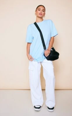 T-shirt Bleu Ciel à Imprimé Get Away County Au Dos -Logic || Zero Soldes Magasin 9724afb33f16002b781102ccfeb0b6949227321d cne3352 3