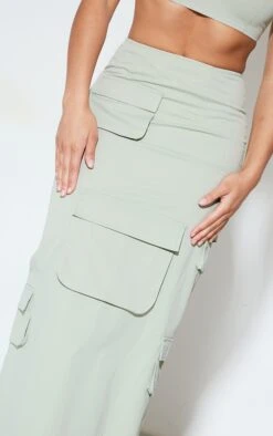 Jupe Longue Cargo Vert Sauge Kaki à Poches -Logic || Zero Soldes Magasin a0ce9b74ba139ebb83dcefac011f93cc1308e12c cnd4648 4