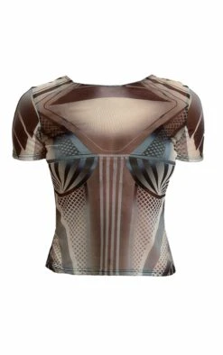 T-shirt En Mesh Noir Imprimé Corps 11 T-shirt En Mesh Noir Imprimé Corps -Logic || Zero Soldes Magasin a17fad69b06ff3950142503aeb16060690ad94df cnd0982 5