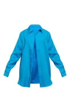 Chemise Manches Longues Bleu Vif Oversize -Logic || Zero Soldes Magasin a44d639ad5deabeb85962c4037acf3f2d33a00fe cna7016 5