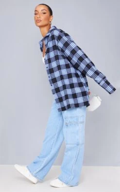 Chemise à Carreaux Oversize Bleu Marine 9 Chemise à Carreaux Oversize Bleu Marine -Logic || Zero Soldes Magasin a4644a09bc2bb6fabfd603be2b6036e681df79fe cmt9914 3