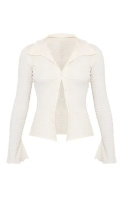 Vogue Chemise Ajusteé Crème Texturée à Manches Flare -Logic || Zero Soldes Magasin acbc69d7c9f45c9e31346f62c31cb6971dd3d1e5 cne9044 5