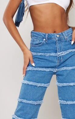 Jean Droit Bleu Moyennement Délavé à Parties élimées -Logic || Zero Soldes Magasin ad29487c58fdd59fc199d13b9ee9b1d898d2347e cne4437 4